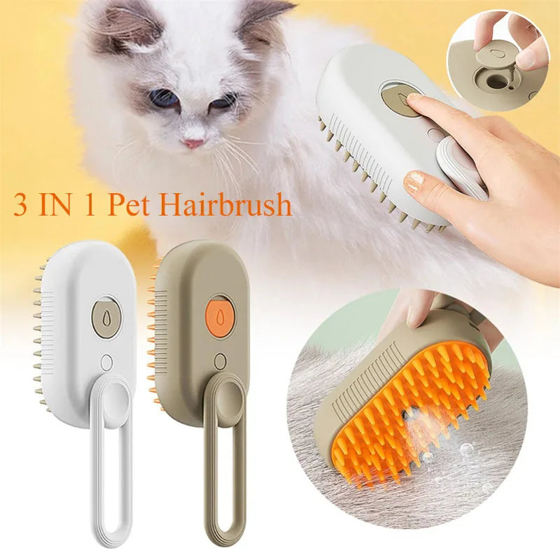 3-in-1 Pet Grooming Brush