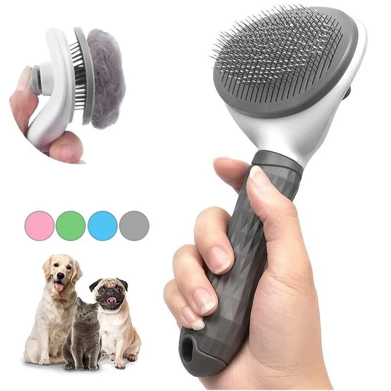 Self-Cleaning Pet Brush