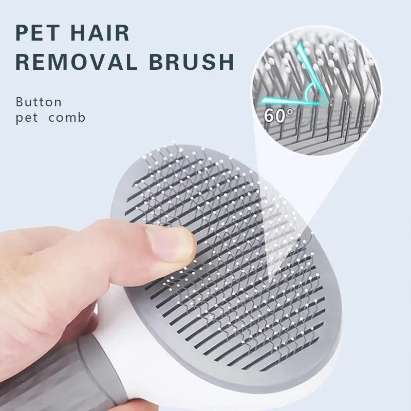 Self-Cleaning Pet Brush