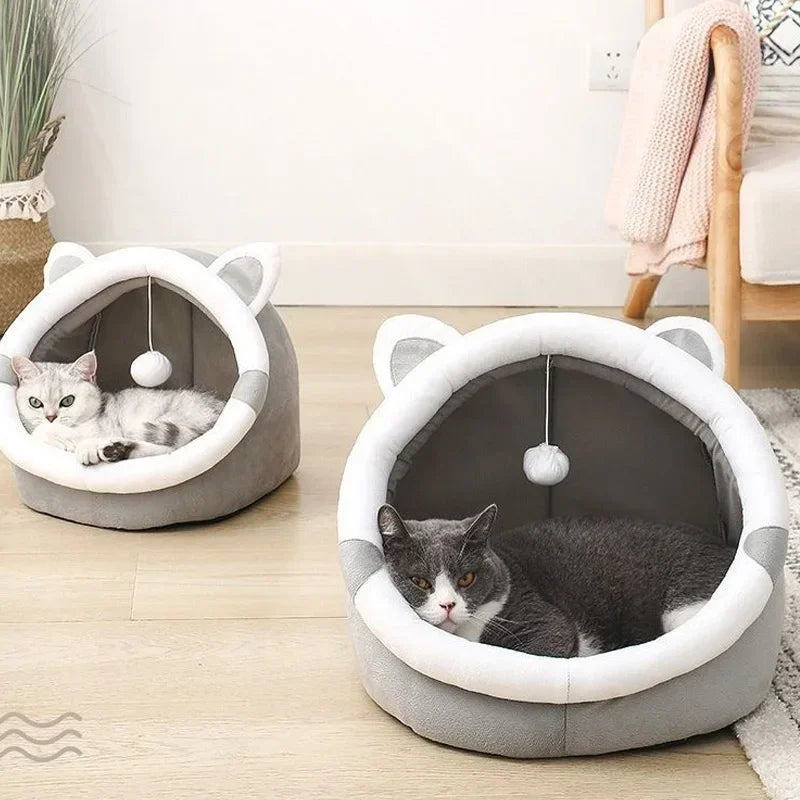 Comfortable Cat Nest House Cave Bed