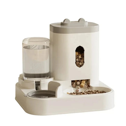 Automatic Pet Feeder with Water Fountain