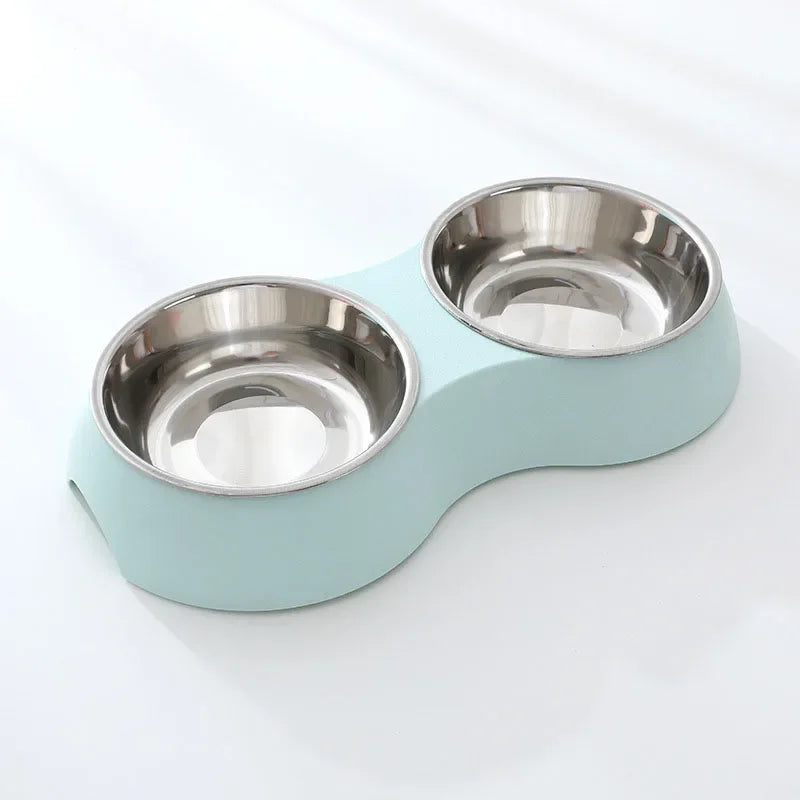 Double Stainless Steel Pet Food