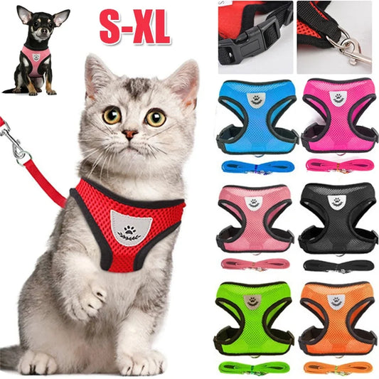 Adjustable Cat Dog Harness