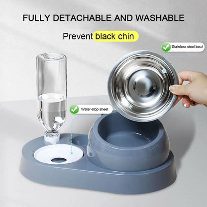 2-in-1 Automatic Cat Bowl