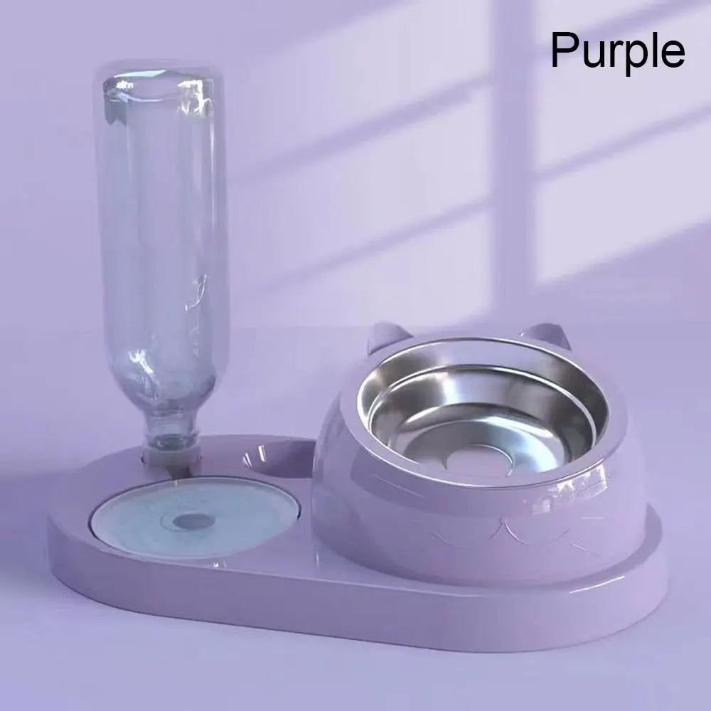 2-in-1 Automatic Cat Bowl