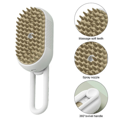 3-in-1 Pet Grooming Brush