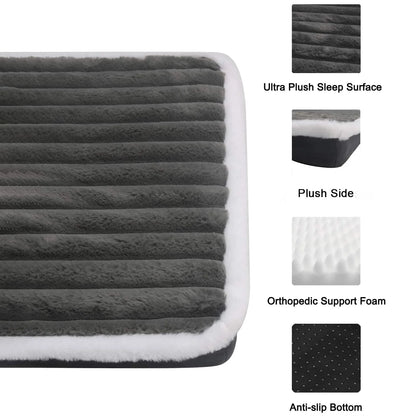 Plush Orthopedic Dog Bed