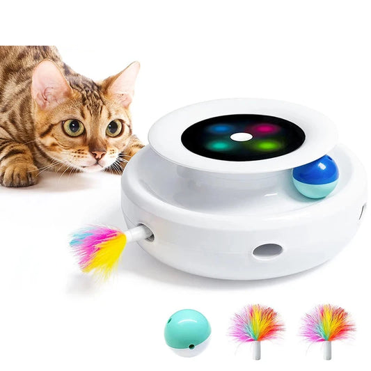 2-in-1 Smart Cat Toy