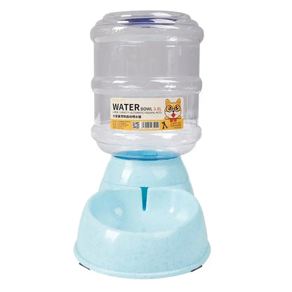 Automatic Dog Feeder Water Bottle Bowl