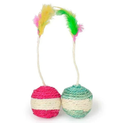 Interactive Sisal Cat Scratching Ball