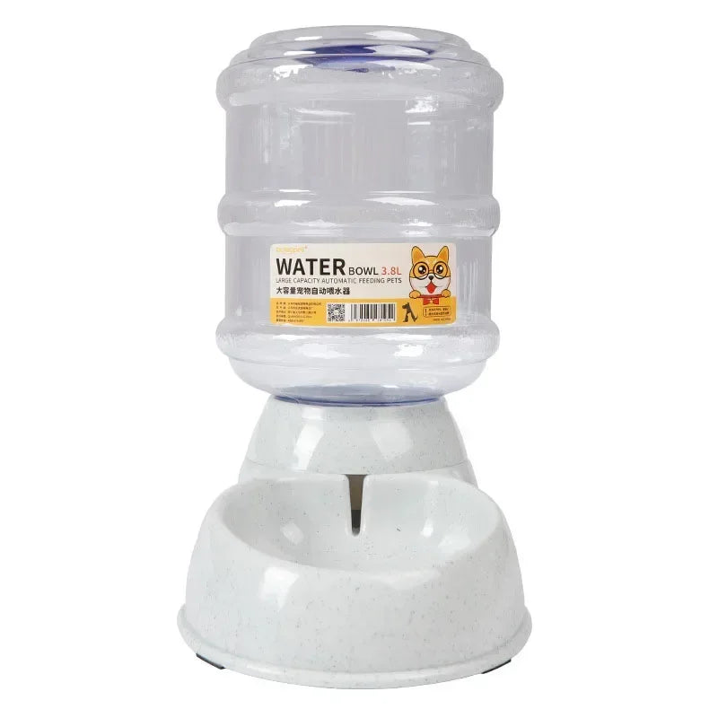 Automatic Dog Feeder Water Bottle Bowl